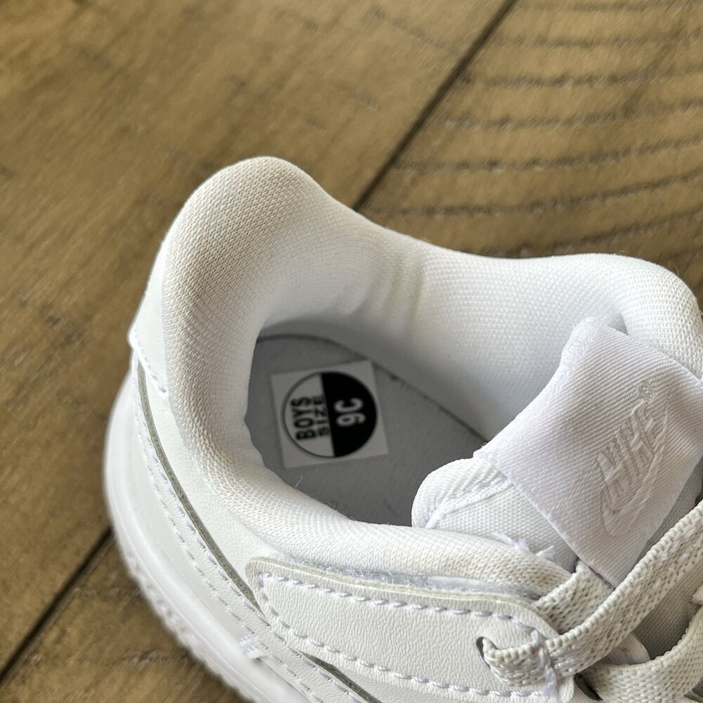 Nike Force 1 Low EasyOn PS White Sneakers US 9C Unisex Kids FN0237-111 Excellent - Picture 11 of 11